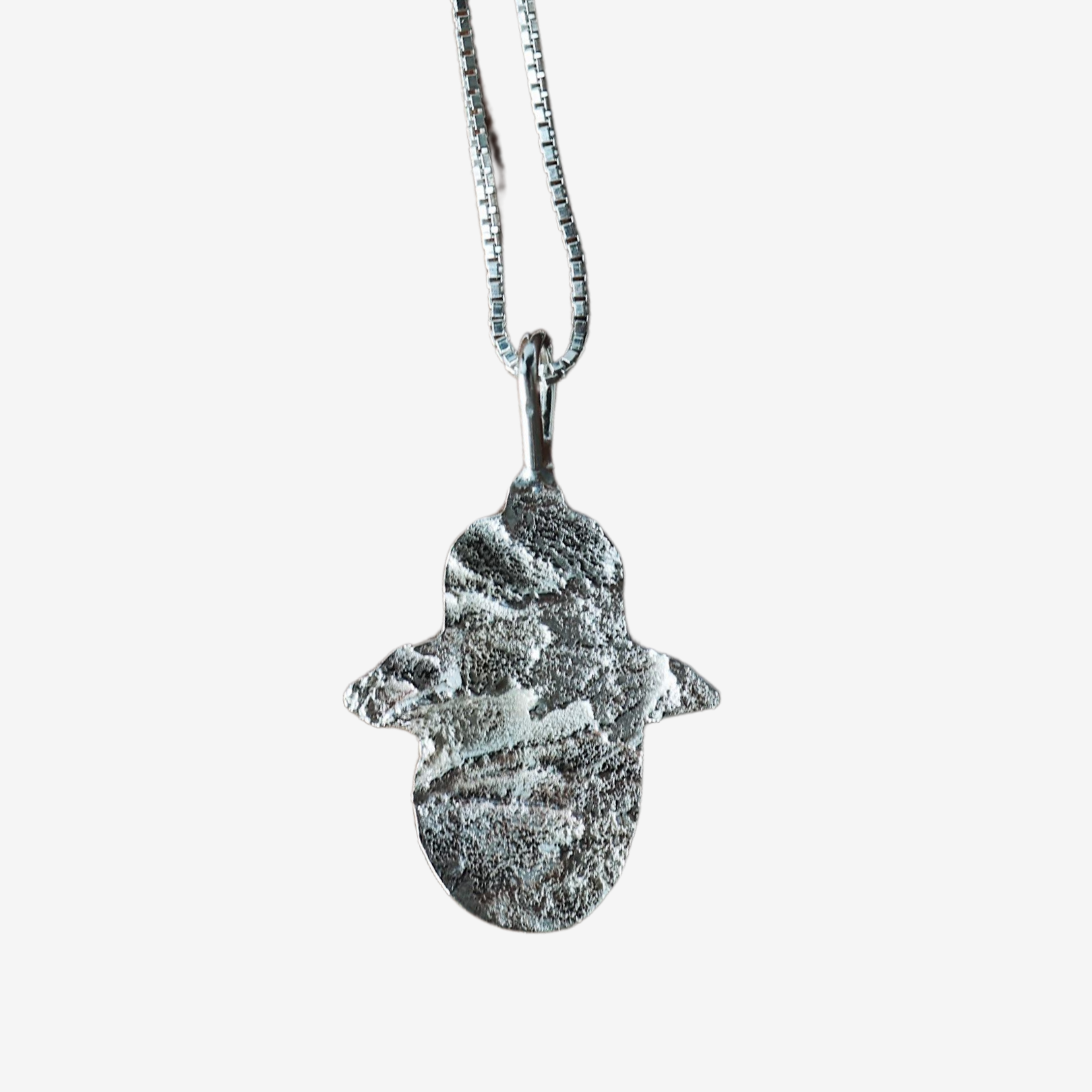 Jerusalem Stone Hamsa Necklace | Sapir's Place