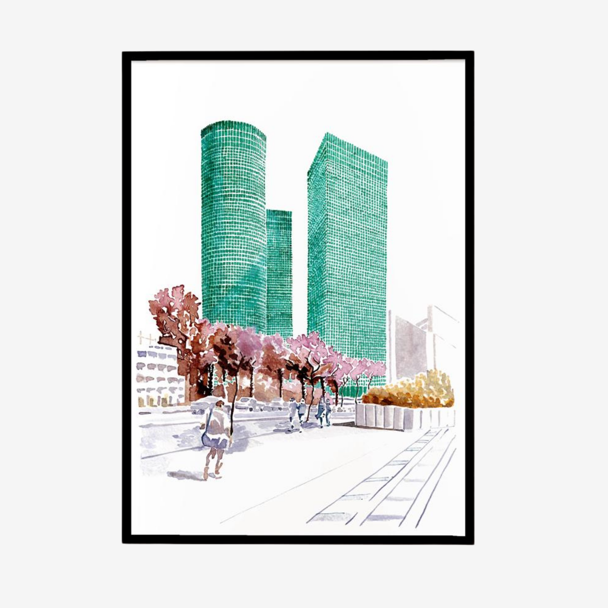 Azrieli Tower TLV Print | Vitsky