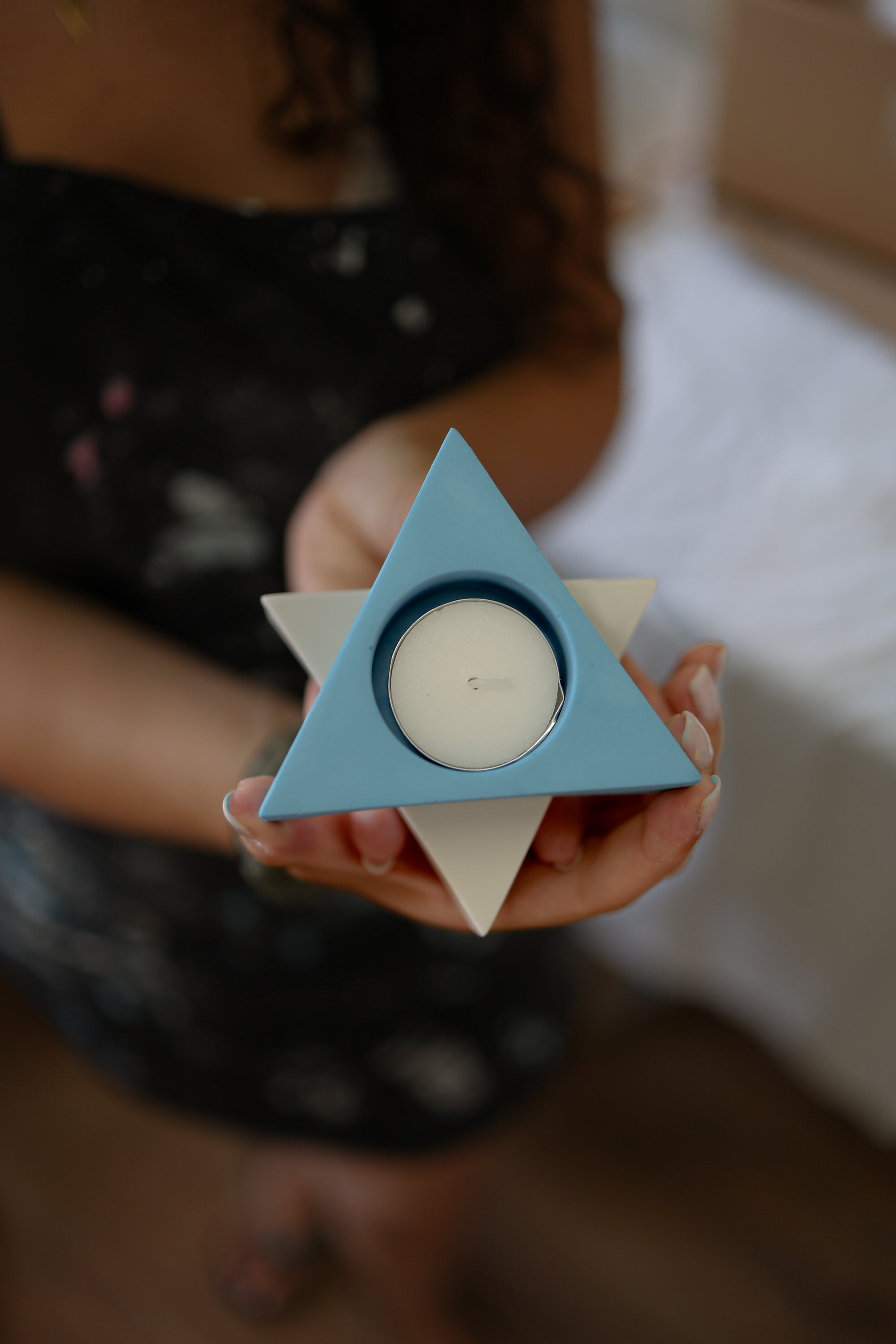 Star of David Shabbat Candles | Made by Dalia