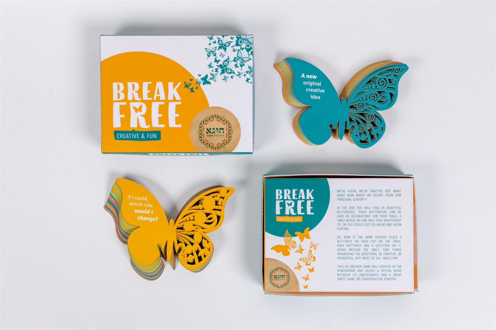 Hooga Break Free Game Box and Cards