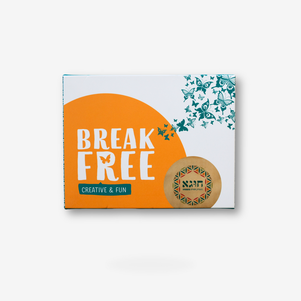 Break Free family table game by Hooga with 30 inspirational cards for daily connection and positivity