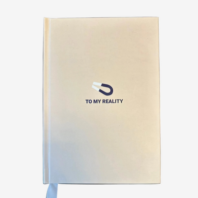 Magnet to My Reality Journal by Einav Amster with magnetic closure and daily growth prompts
