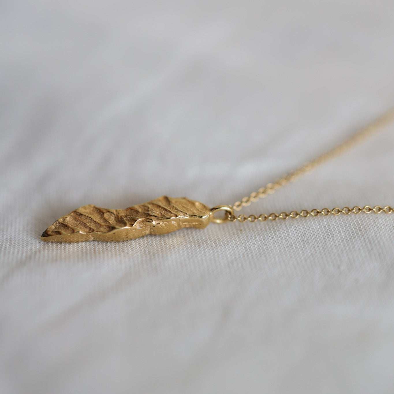 Handmade 14K gold plated Israel necklace on 50 cm chain by VER Jewelry symbolizing resilience and support