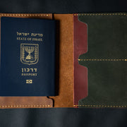 Handmade Leather Passport Cover | Mor Sinai